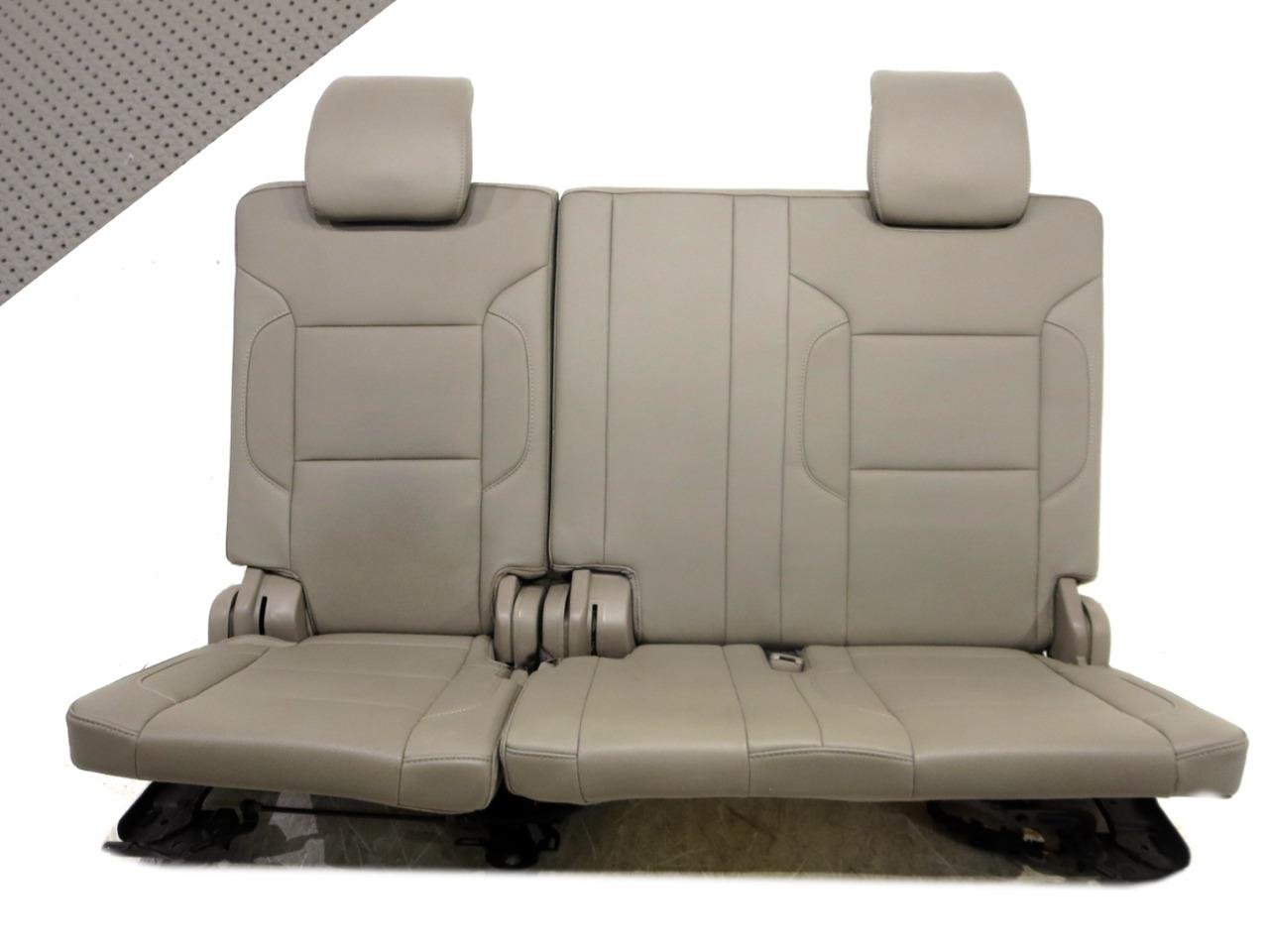 2015 2020 Chevy Tahoe Suburban 3rd Row Seats Powered Tan Leather