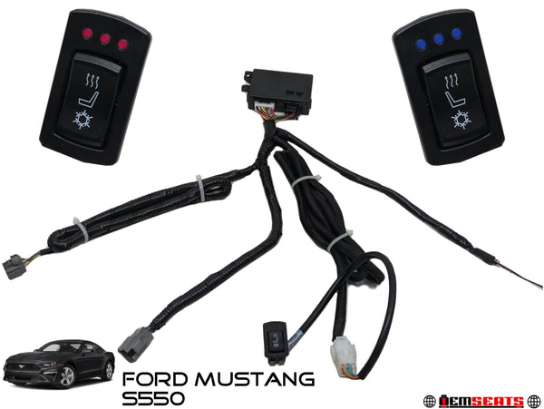 Installation Instructions: Mustang Cooled Seat Retrofit Wiring Kit