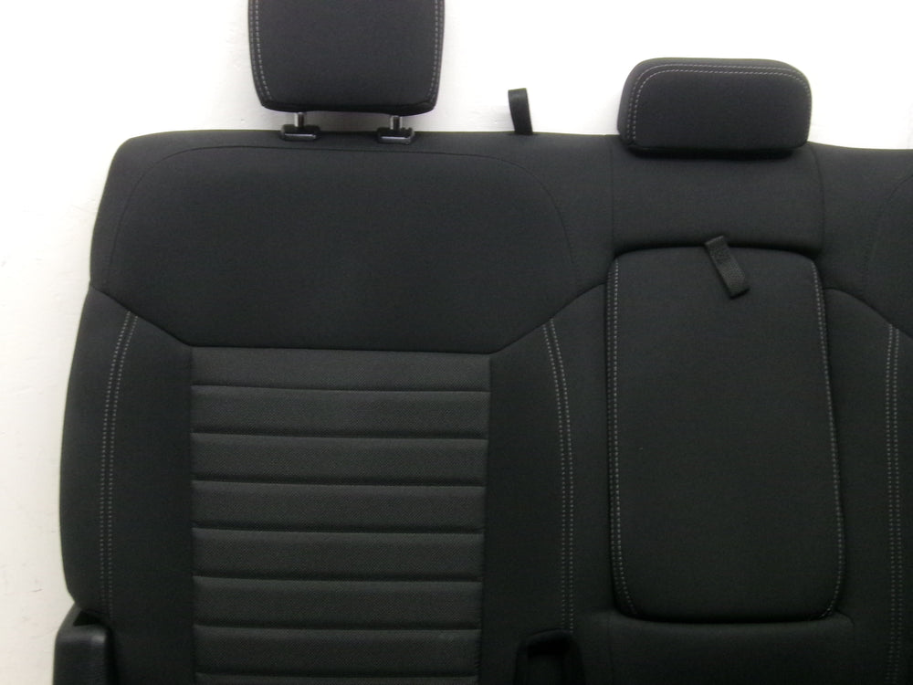 2019 - 2024 Ford Ranger Rear Seats, Super Crew, Black Cloth XLT #284 | Picture # 3 | OEM Seats