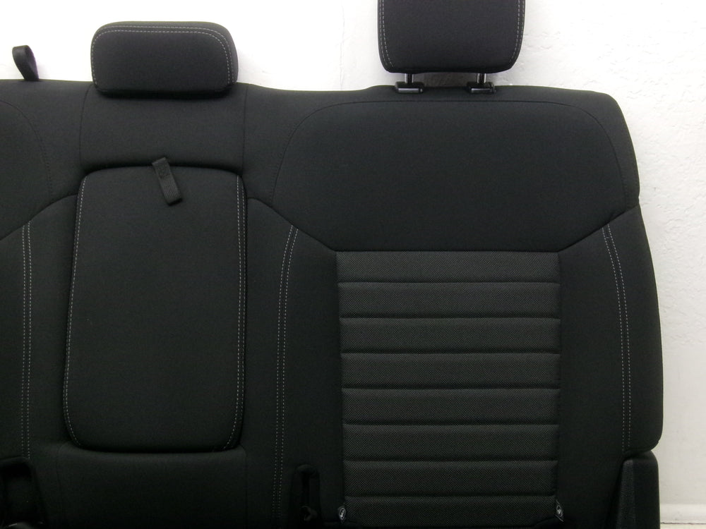 2019 - 2024 Ford Ranger Rear Seats, Super Crew, Black Cloth XLT #284 | Picture # 4 | OEM Seats