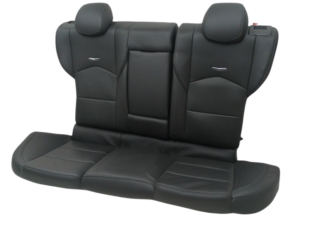 2014 - 2019 Cadillac CTS Sedan Rear Seat, Black Leather #1049 | Picture # 1 | OEM Seats