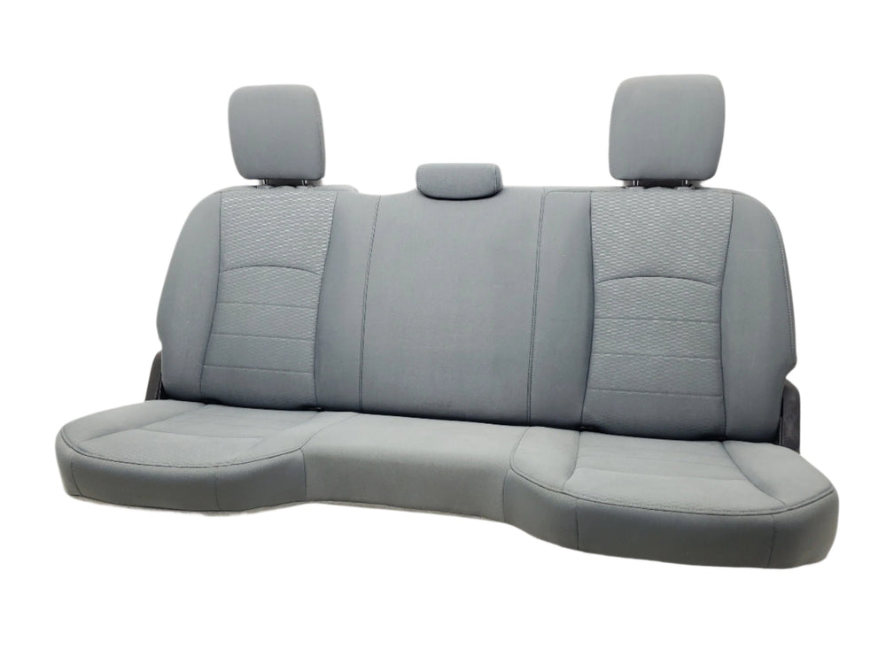 2009 - 2018 Dodge Ram Rear Seats, Gray Cloth, Bench, Crew Cab, 4th Gen #1589 | Picture # 1 | OEM Seats