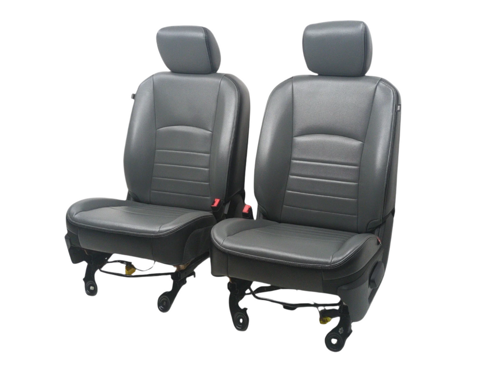 2019 - 2024 Dodge Ram Heavy Duty Seats, Front, Gray Vinyl w/ SRS, Manual #1819 | Picture # 1 | OEM Seats