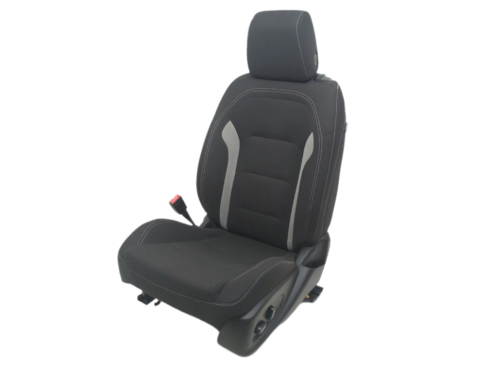 2016 - 2024 Chevy Camaro Driver Seat, Black Cloth, 1LS Powered #1840 | Picture # 1 | OEM Seats