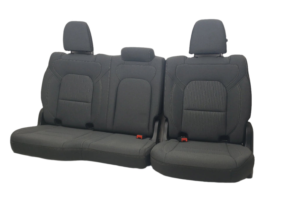 2019 - 2024 Dodge Ram Rear Seat, Dark Gray Cloth, 1500 DT Quad Cab #1463 | Picture # 1 | OEM Seats