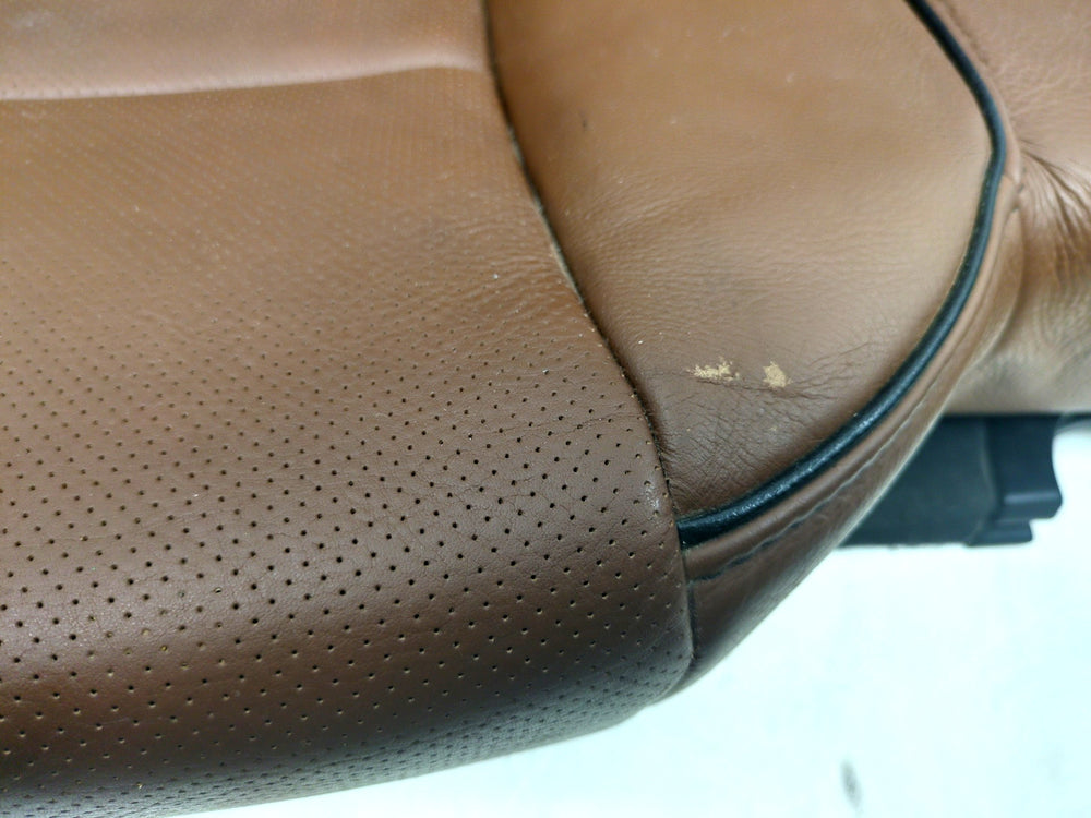 2009 - 2018 Dodge Ram Rear Seat, Brown Leather Laramie Longhorn, Crew Cab #1492 | Picture # 3 | OEM Seats