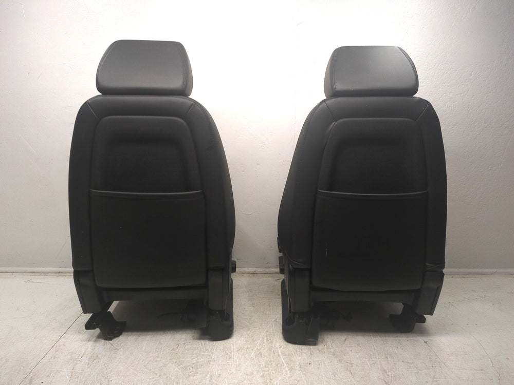 2007 - 2013 Sierra Silverado Seats, Black Leather, Front, Manual #1482 | Picture # 14 | OEM Seats