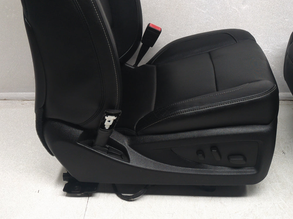 2014 - 2019 Sierra SLT Silverado LTZ Seats, Black Leather, Heated & Cooled #1474 | Picture # 9 | OEM Seats