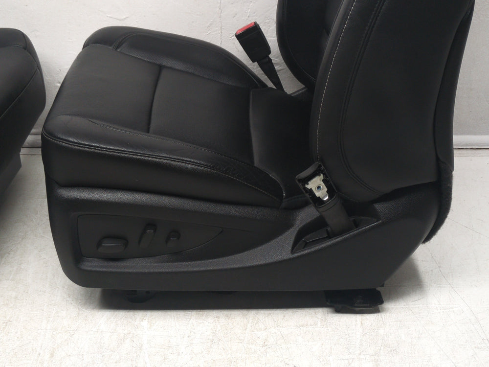 2014 - 2019 Sierra SLT Silverado LTZ Seats, Black Leather, Heated & Cooled #1474 | Picture # 10 | OEM Seats