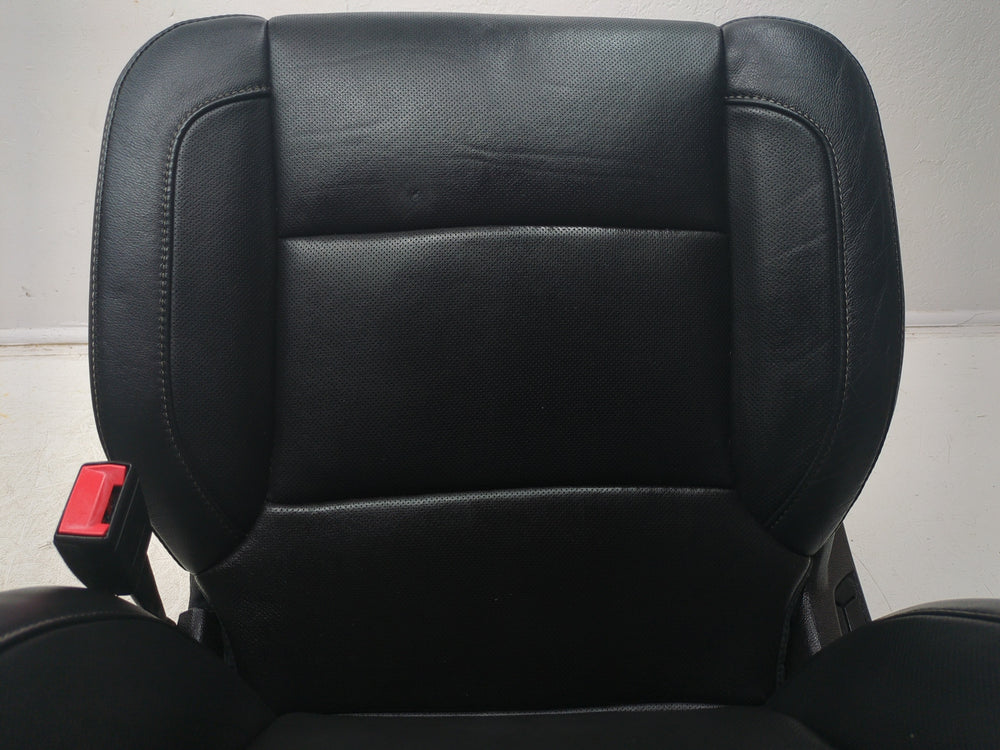 2014 - 2019 Sierra SLT Silverado LTZ Seats, Black Leather, Heated & Cooled #1474 | Picture # 14 | OEM Seats