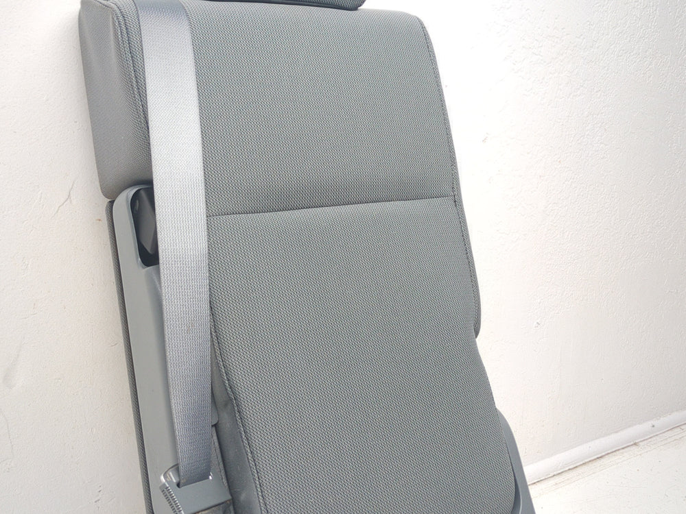 2009 - 2014 Ford F150 Center Jump Seat, w/ 3-Point Belt, Steel Gray Cloth #1469 | Picture # 12 | OEM Seats