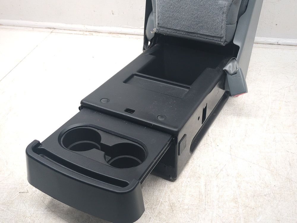 2009 - 2014 Ford F150 Center Jump Seat, w/ 3-Point Belt, Steel Gray Cloth #1469 | Picture # 15 | OEM Seats