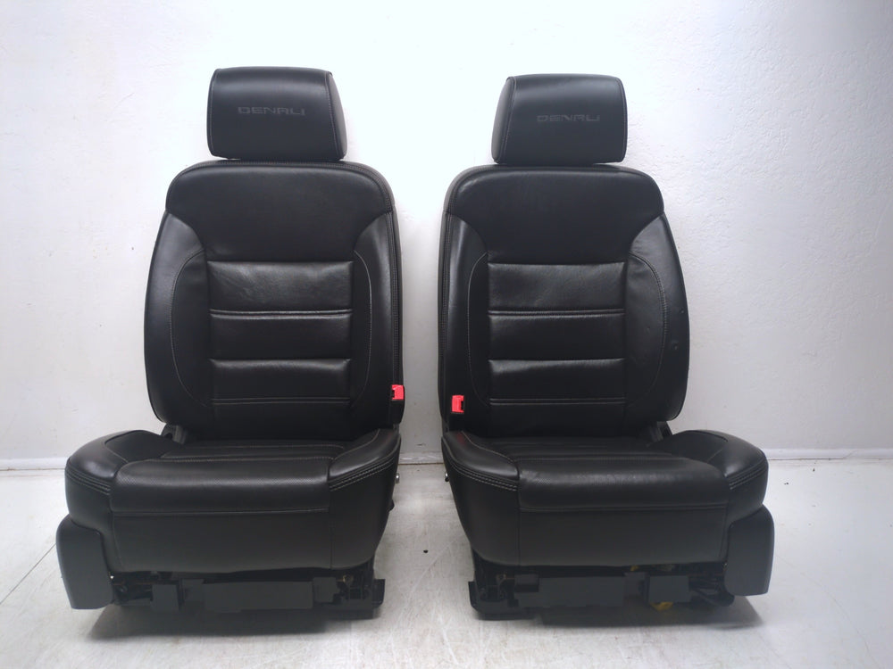 2016 - 2019 GMC Sierra Denali Seats, Black Leather, Heated & Cooled #1467 | Picture # 3 | OEM Seats