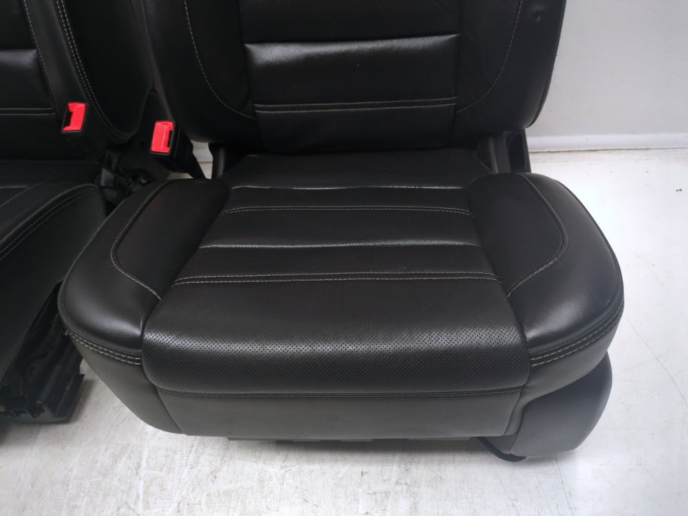 2016 - 2019 GMC Sierra Denali Seats, Black Leather, Heated & Cooled #1467 | Picture # 7 | OEM Seats