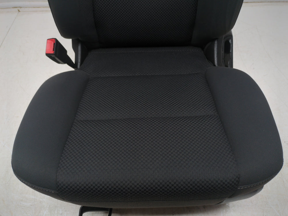 2014 - 2019 GMC Sierra Chevy Silverado Driver Seat, Black Cloth, Manual #1021 | Picture # 5 | OEM Seats