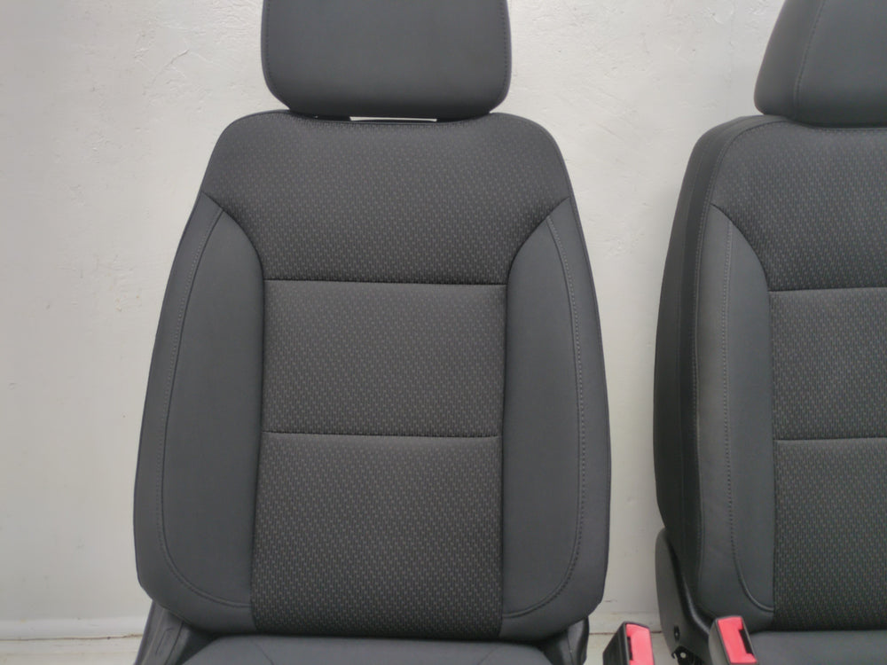 2019 - 2024 GMC Sierra Chevy Silverado Front Seats, Black Cloth, Manual #1015 | Picture # 4 | OEM Seats