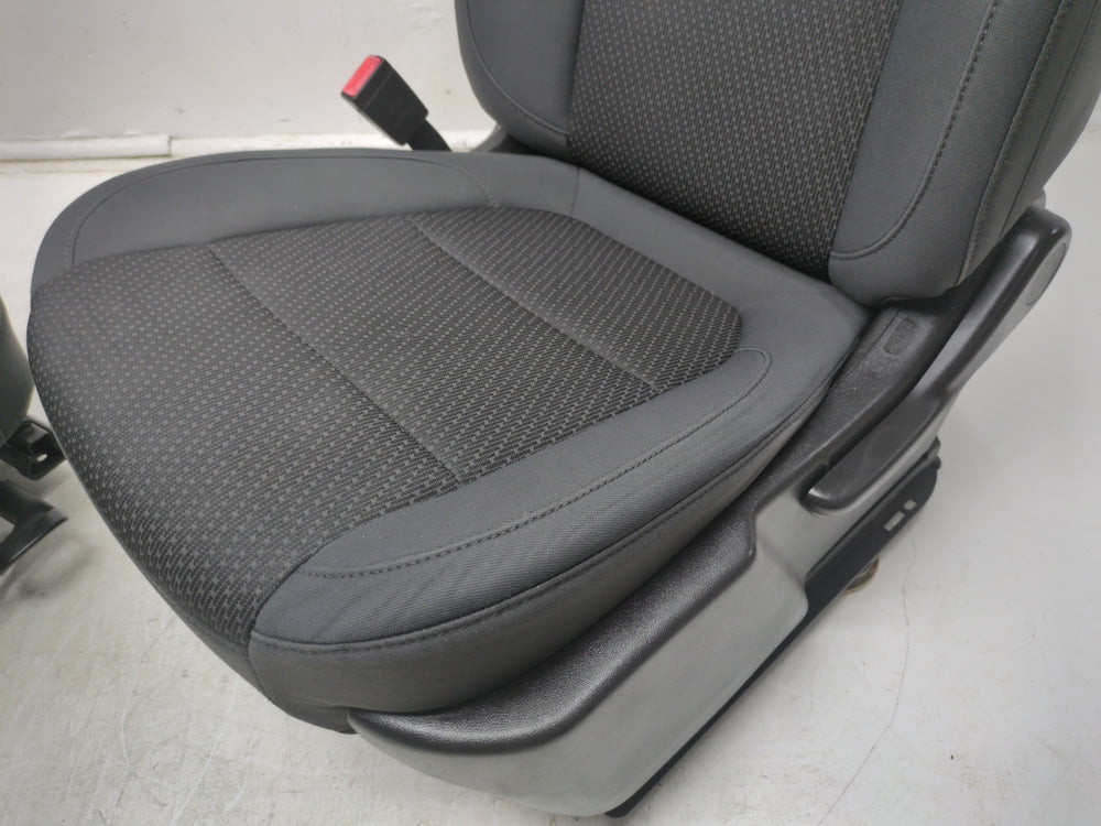 2019 - 2024 GMC Sierra Chevy Silverado Front Seats, Black Cloth, Manual #1015 | Picture # 9 | OEM Seats