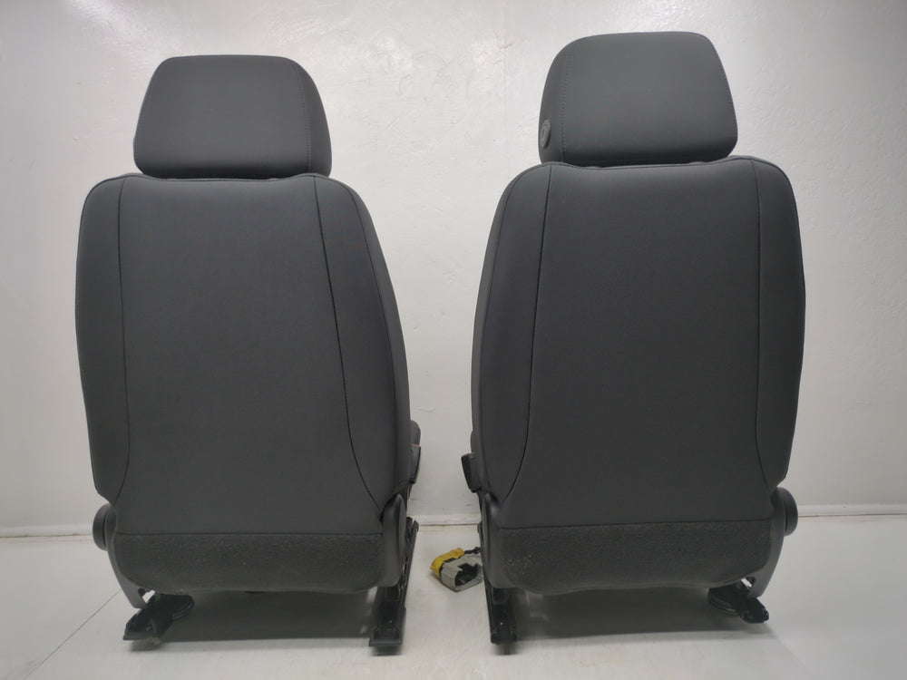 2019 - 2024 GMC Sierra Chevy Silverado Front Seats, Black Cloth, Manual #1015 | Picture # 12 | OEM Seats