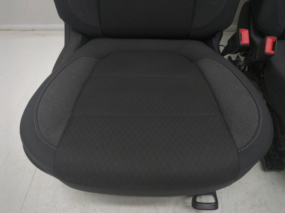 2019 - 2024 GMC Sierra Chevy Silverado Front Seats, Black Cloth, Manual #1163 | Picture # 6 | OEM Seats