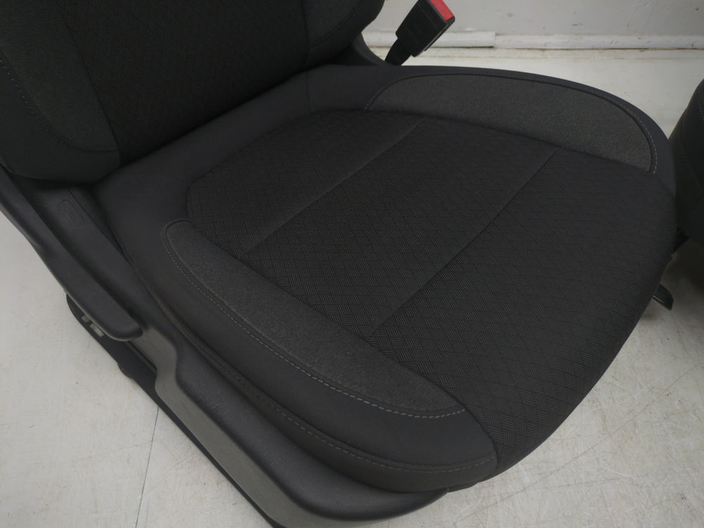 2019 - 2024 GMC Sierra Chevy Silverado Front Seats, Black Cloth, Manual #1163 | Picture # 8 | OEM Seats