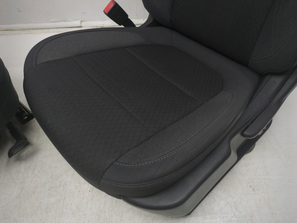 2019 - 2024 GMC Sierra Chevy Silverado Front Seats, Black Cloth, Manual #1163 | Picture # 9 | OEM Seats