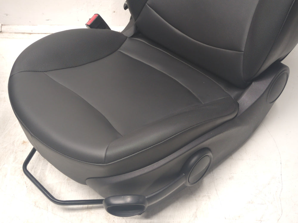 2007 - 2013 Mini Cooper Black Leatherette Seats, R55 R56 R57, Manual #1025 | Picture # 9 | OEM Seats