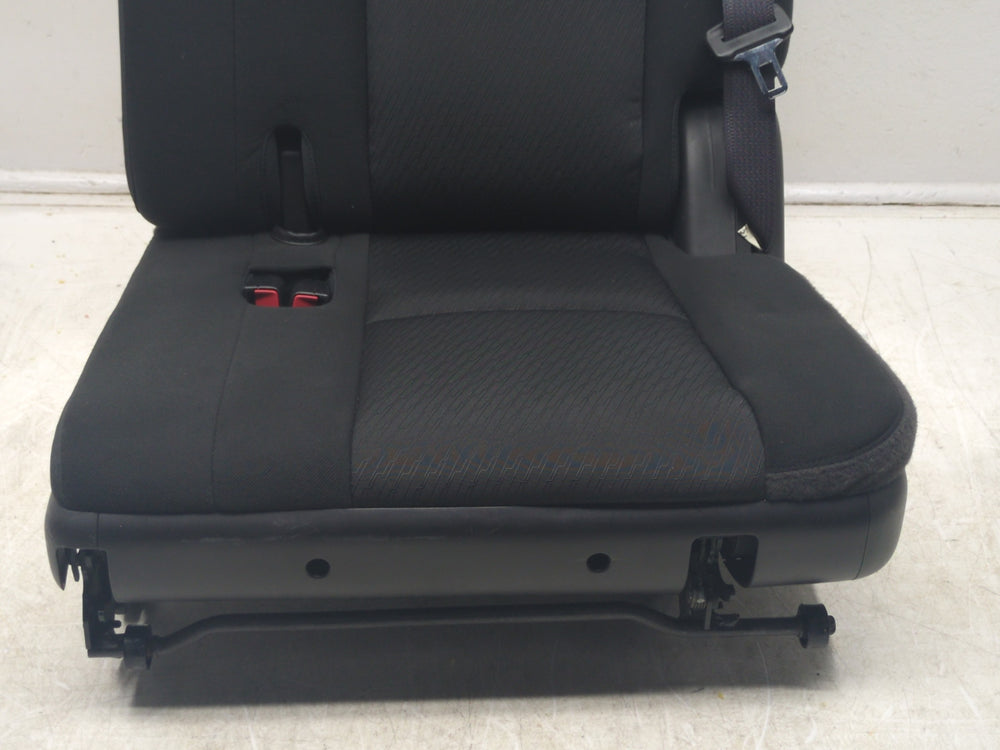 2007 - 2014 Chevy Tahoe GMC Yukon 3rd Row Seat, Black Cloth, Driver Side, #1028 | Picture # 4 | OEM Seats