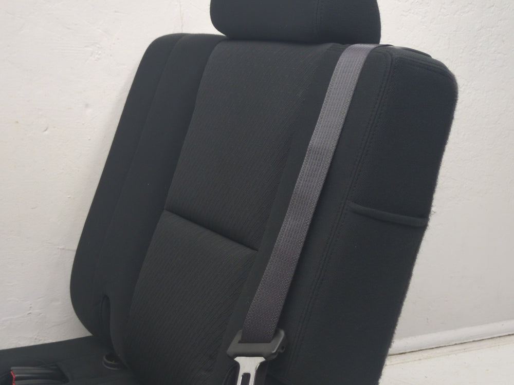 2007 - 2014 Chevy Tahoe GMC Yukon 3rd Row Seat, Black Cloth, Driver Side, #1028 | Picture # 5 | OEM Seats