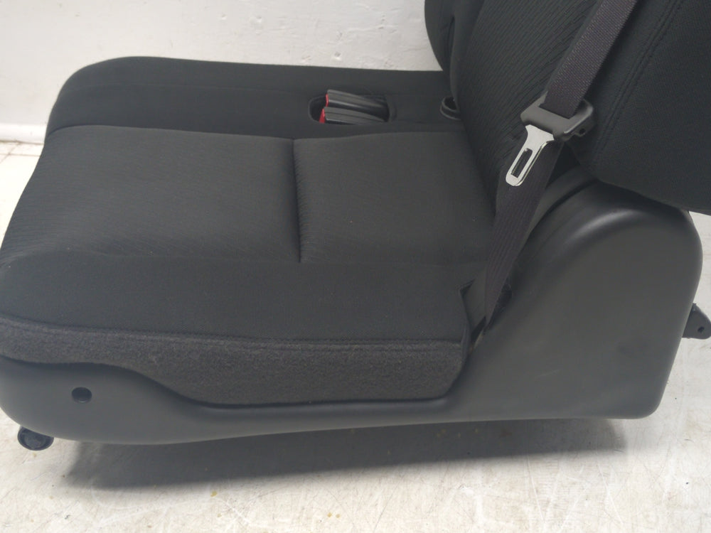 2007 - 2014 Chevy Tahoe GMC Yukon 3rd Row Seat, Black Cloth, Driver Side, #1028 | Picture # 6 | OEM Seats