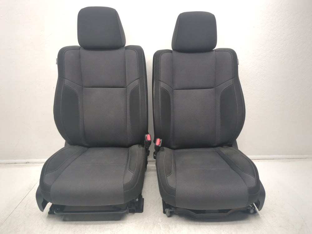 2011 - 2023 Chrysler 300 Dodge Charger Seats, Black Cloth, Sport, #1031 | Picture # 3 | OEM Seats