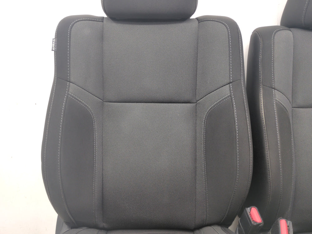 2011 - 2023 Chrysler 300 Dodge Charger Seats, Black Cloth, Sport, #1031 | Picture # 4 | OEM Seats