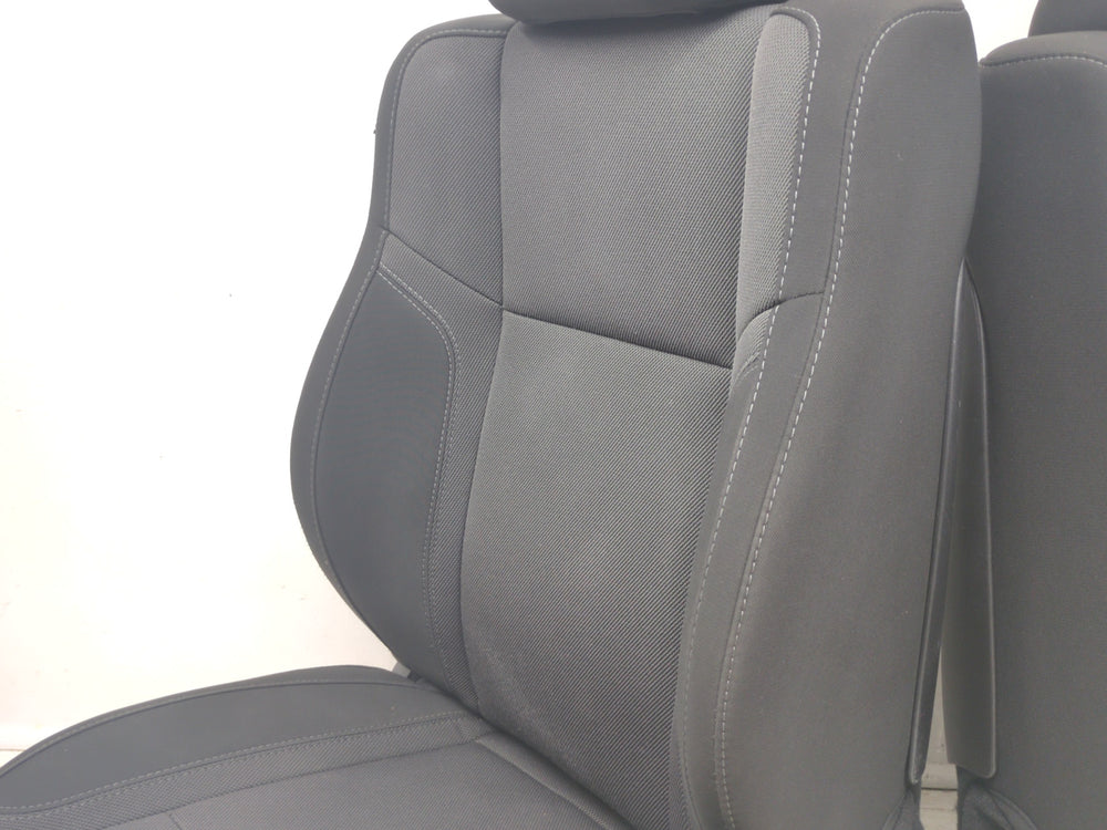 2011 - 2023 Chrysler 300 Dodge Charger Seats, Black Cloth, Sport, #1031 | Picture # 14 | OEM Seats