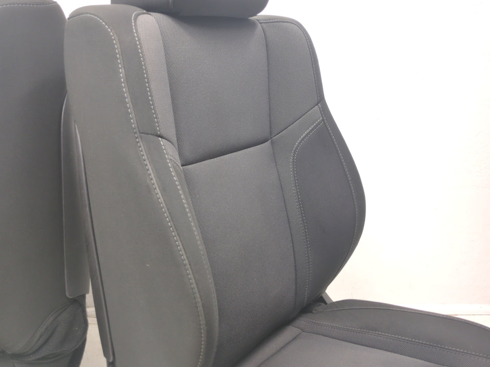2011 - 2023 Chrysler 300 Dodge Charger Seats, Black Cloth, Sport, #1031 | Picture # 15 | OEM Seats