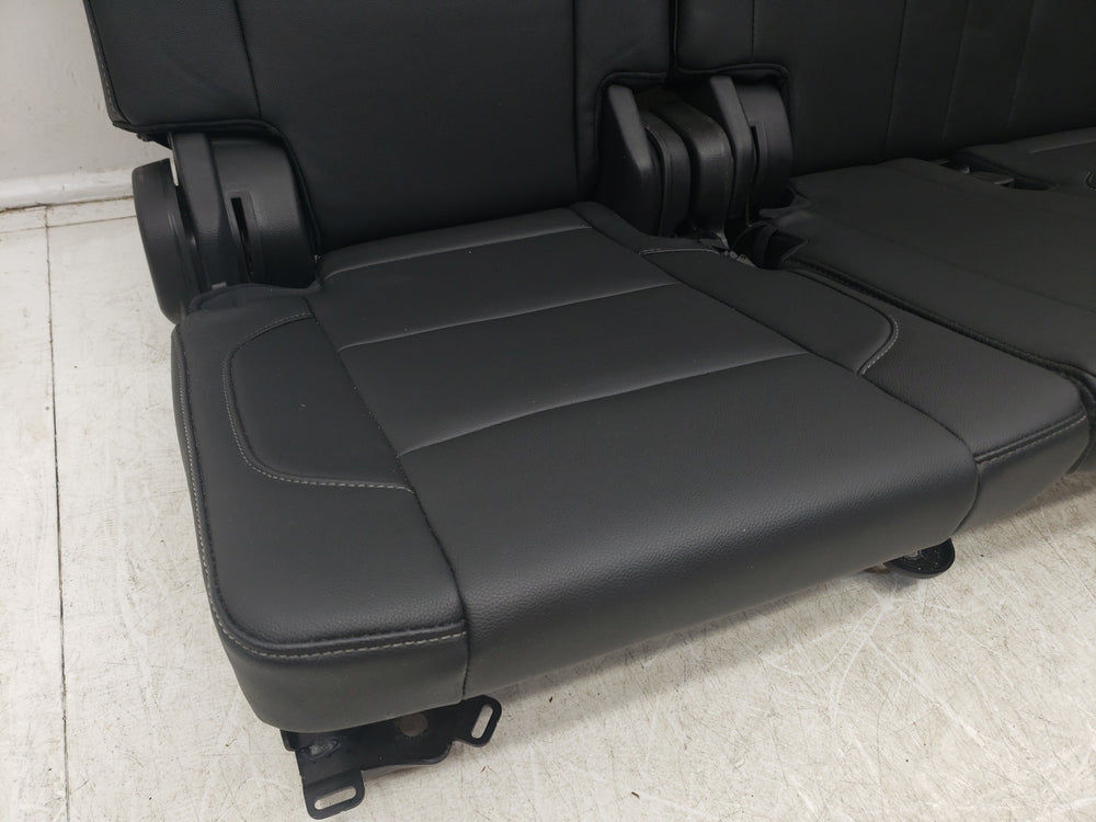 2015 - 2020 Chevy Tahoe GMC Yukon 3rd Row Bench Seat, Black Leather #1597 | Picture # 4 | OEM Seats