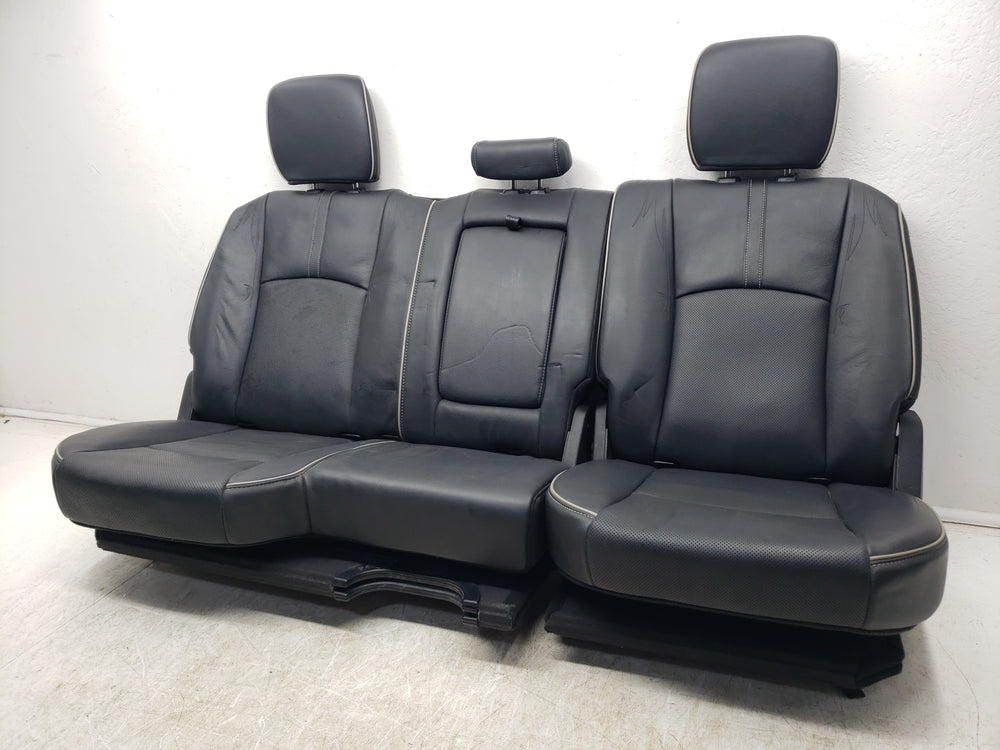 2009 - 2018 Dodge Ram Limited Seats, Rear, Heated Black Leather, 4th Gen #1591 | Picture # 6 | OEM Seats