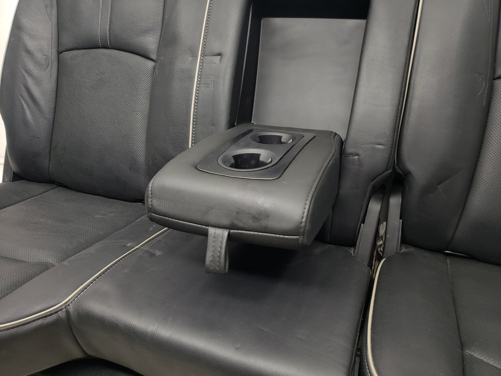 2009 - 2018 Dodge Ram Limited Seats, Rear, Heated Black Leather, 4th Gen #1591 | Picture # 10 | OEM Seats