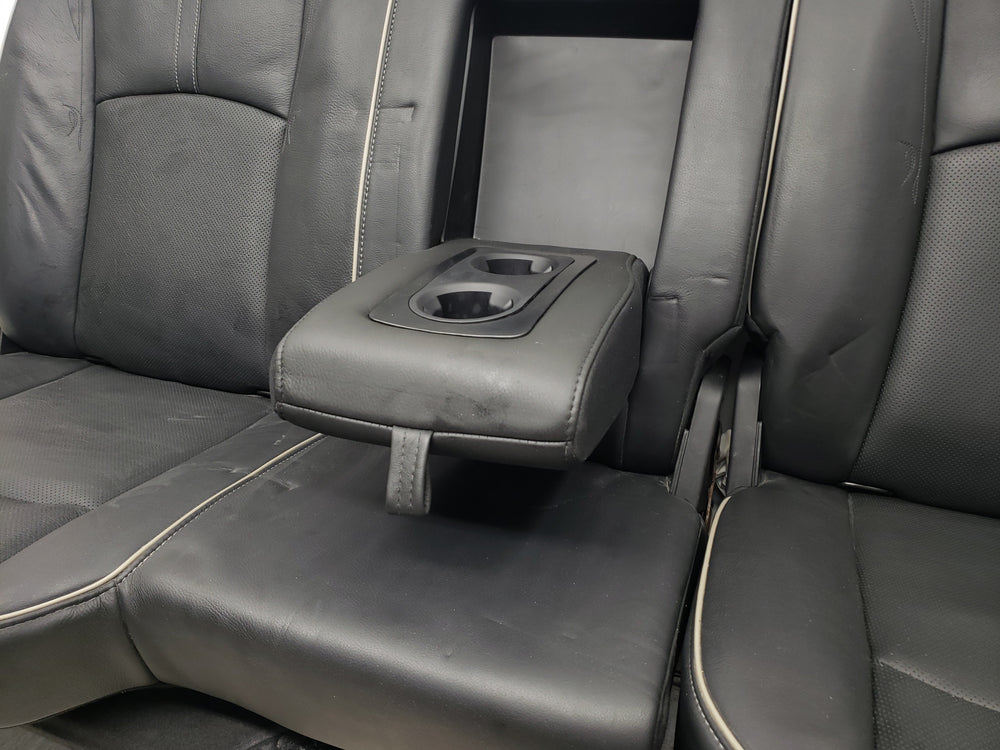 2009 - 2018 Dodge Ram Limited Seats, Rear, Heated Black Leather, 4th Gen #1591 | Picture # 11 | OEM Seats