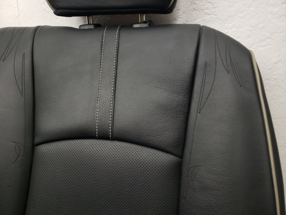 2009 - 2018 Dodge Ram Limited Seats, Rear, Heated Black Leather, 4th Gen #1591 | Picture # 12 | OEM Seats