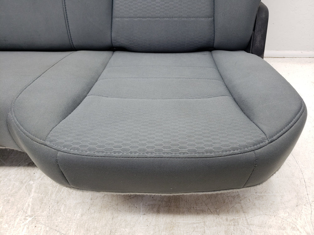 2009 - 2018 Dodge Ram Rear Seats, Gray Cloth, Bench, Crew Cab, 4th Gen #1589 | Picture # 4 | OEM Seats