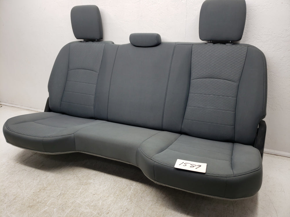 2009 - 2018 Dodge Ram Rear Seats, Gray Cloth, Bench, Crew Cab, 4th Gen #1589 | Picture # 9 | OEM Seats