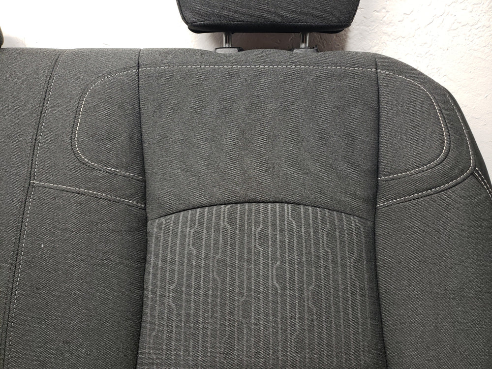 2019 - 2024 Dodge Ram Heavy Duty Seats, Rear, Dark Gray Cloth, Crew Cab #1587 | Picture # 9 | OEM Seats