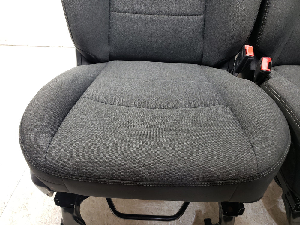 2019 - 2024 Dodge Ram Heavy Duty Seats, Front, Dark Gray Cloth, Manual #1583 | Picture # 3 | OEM Seats