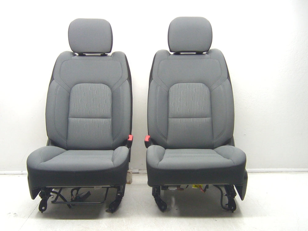 2019 - 2024 Dodge Ram Seats, Powered Heated Gray Cloth, 1500 DT #1558 | Picture # 3 | OEM Seats