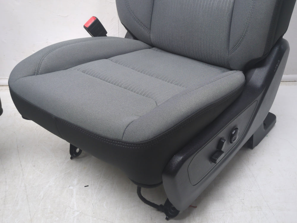 2019 - 2024 Dodge Ram Seats, Powered Heated Gray Cloth, 1500 DT #1558 | Picture # 9 | OEM Seats