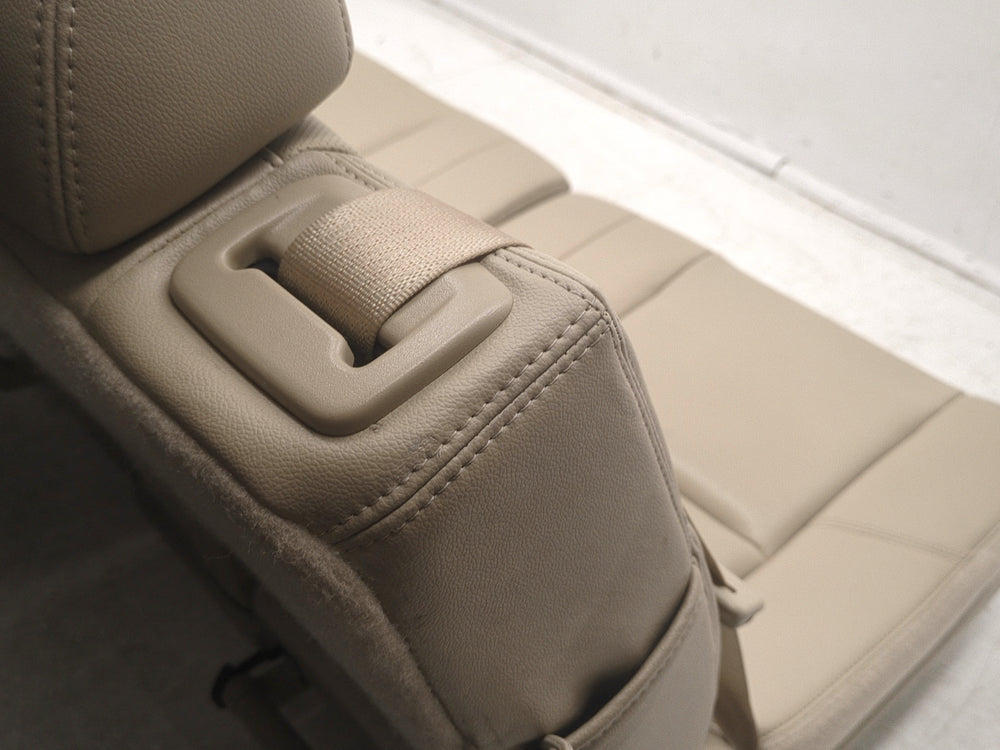 2007 - 2014 Chevy Tahoe GMC Yukon 3rd Row Seat, Tan Perforated Leather, #1580 | Picture # 16 | OEM Seats