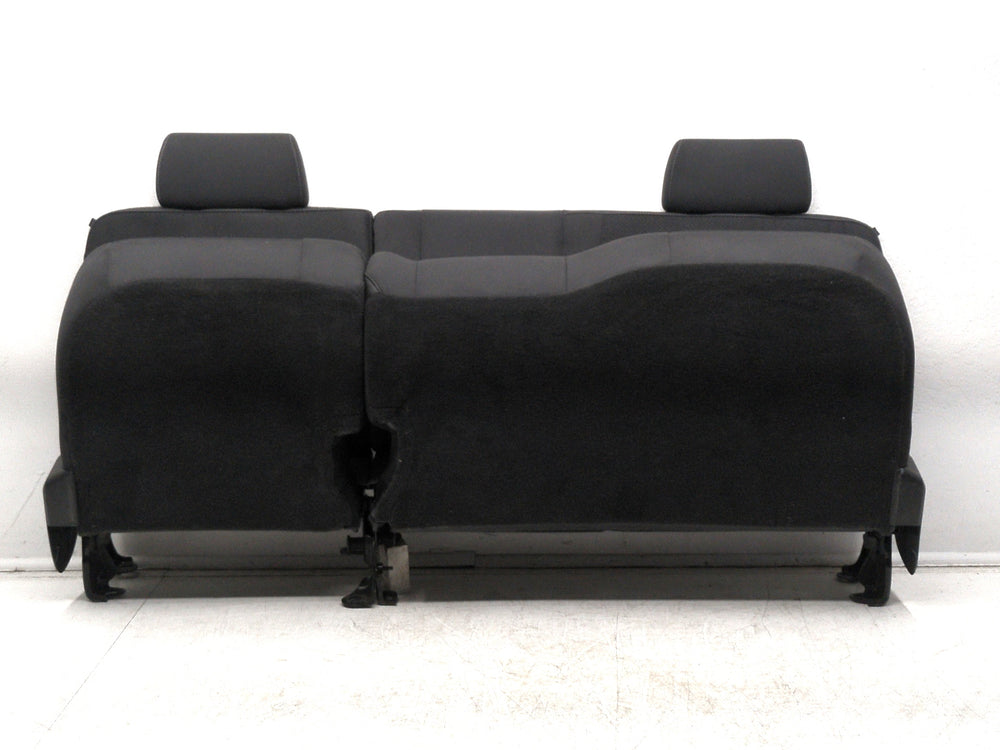 2014 - 2018 GMC Sierra Chevy Silverado Rear Seat, Black Cloth, Double Cab #1576 | Picture # 9 | OEM Seats