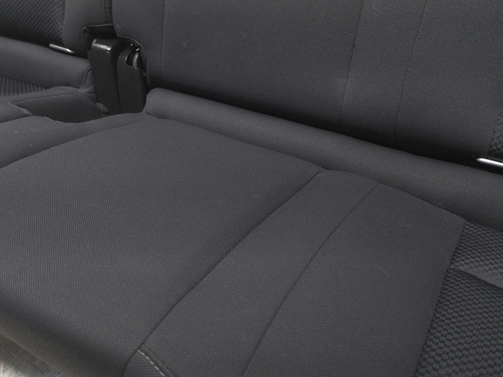 2014 - 2018 GMC Sierra Chevy Silverado Rear Seat, Black Cloth, Double Cab #1576 | Picture # 17 | OEM Seats