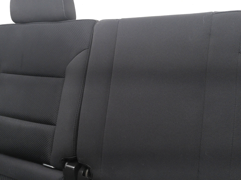 2014 - 2018 GMC Sierra Chevy Silverado Rear Seat, Black Cloth, Double Cab #1576 | Picture # 21 | OEM Seats