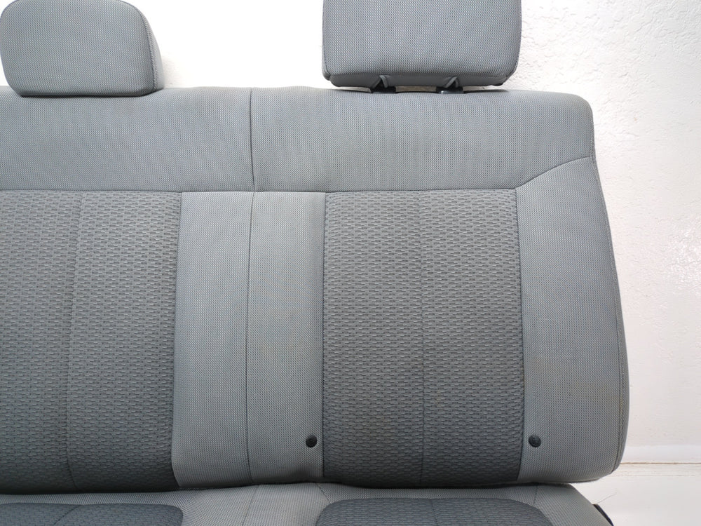 2009 - 2014 Ford F150 Rear Seat, Extended Cab Supercab, Steel Gray Cloth #1043 | Picture # 4 | OEM Seats