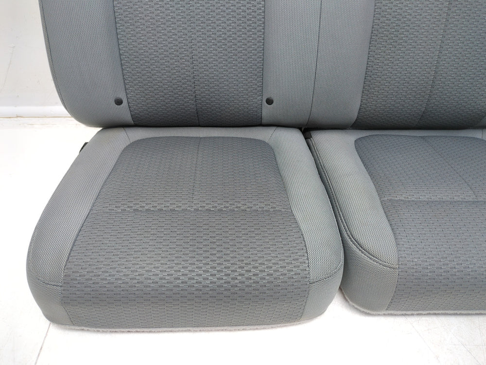 2009 - 2014 Ford F150 Rear Seat, Extended Cab Supercab, Steel Gray Cloth #1043 | Picture # 5 | OEM Seats